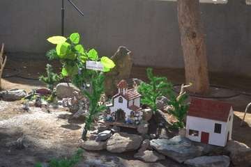 El belén del Patronato La Sal adentra a La Garita en la Navidad (Foto TA)